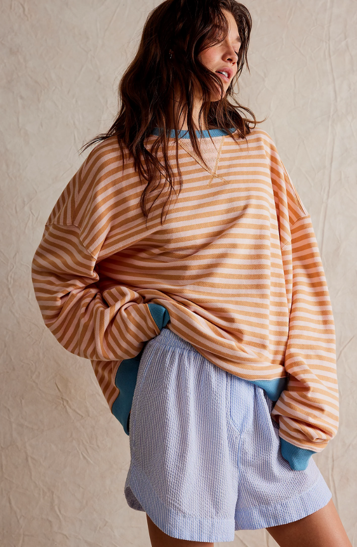 Casa Oversized Striped Sweater