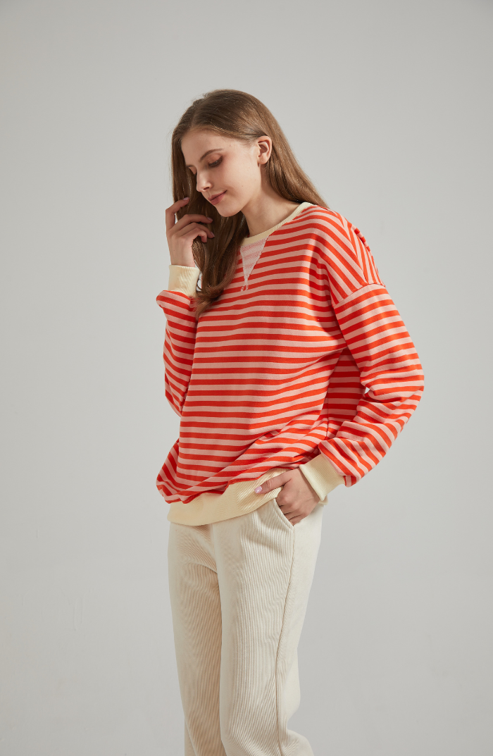 Casa Oversized Striped Sweater