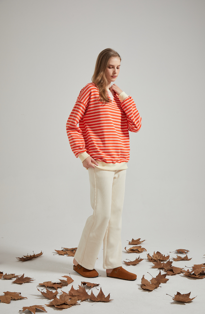 Casa Oversized Striped Sweater