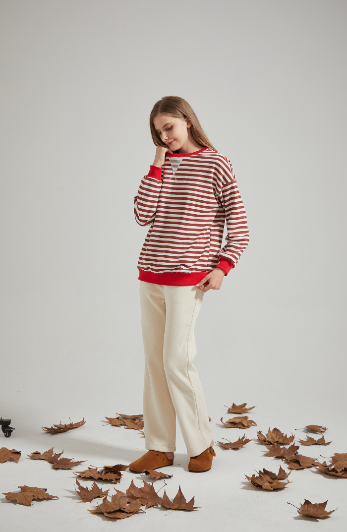 Casa Oversized Striped Sweater