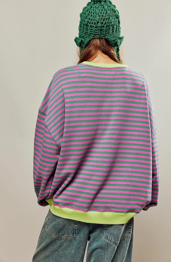 Casa Oversized Striped Sweater