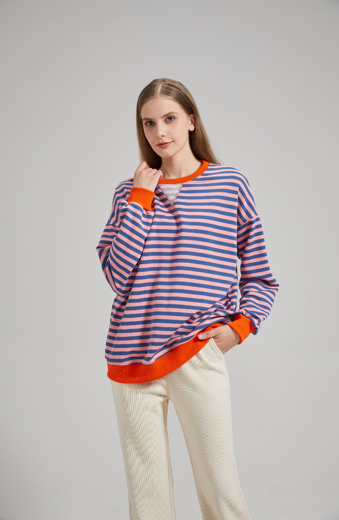 Casa Oversized Striped Sweater