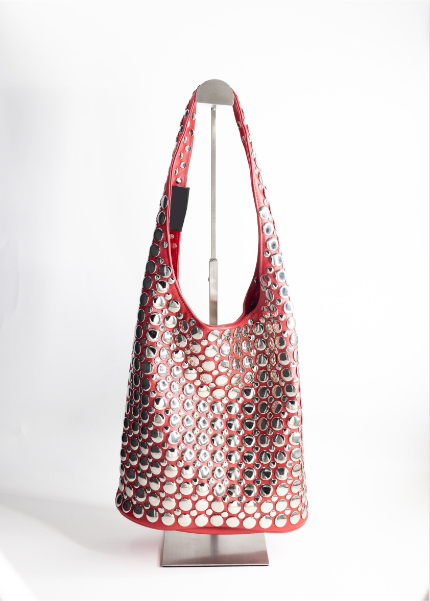Skyler Bag™ - Studded Hobo Bag