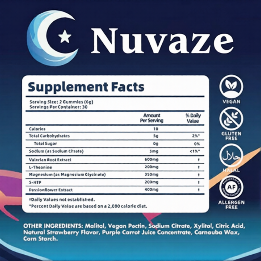 Nuvaze Sleep Gummies