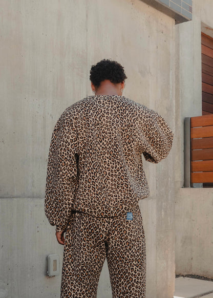 CREWNECK - LEOPARD