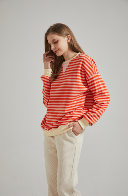 Casa Oversized Striped Sweater