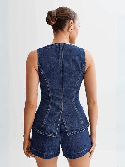 Sky Denim | Matching Set