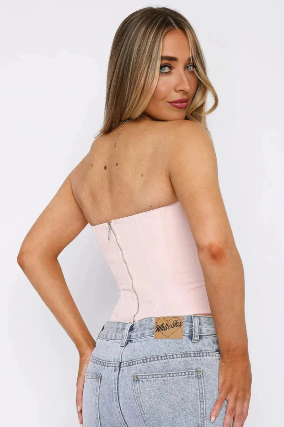 Boho™️ Sabrina Heart Corset Top
