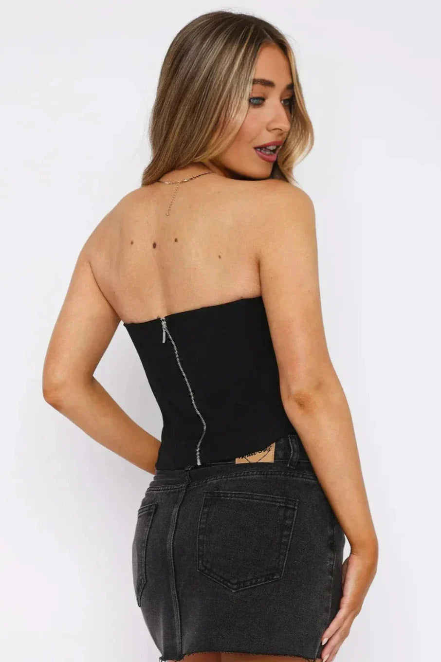 Boho™️ Sabrina Heart Corset Top