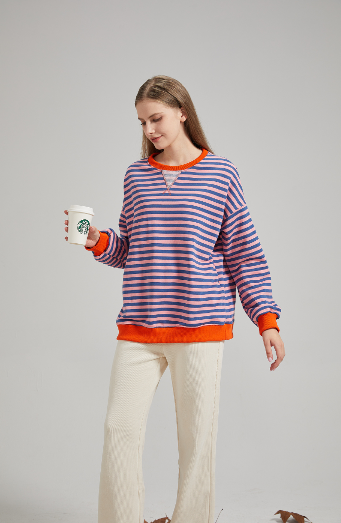 Casa Oversized Striped Sweater