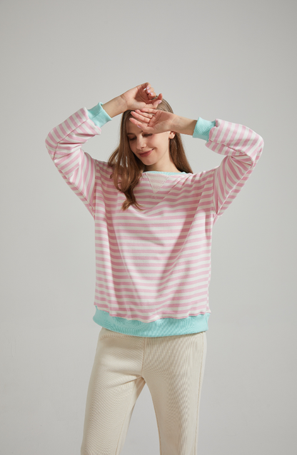 Casa Oversized Striped Sweater