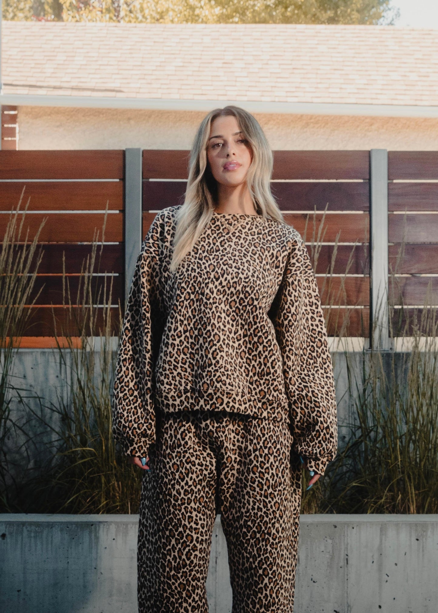 CREWNECK - LEOPARD