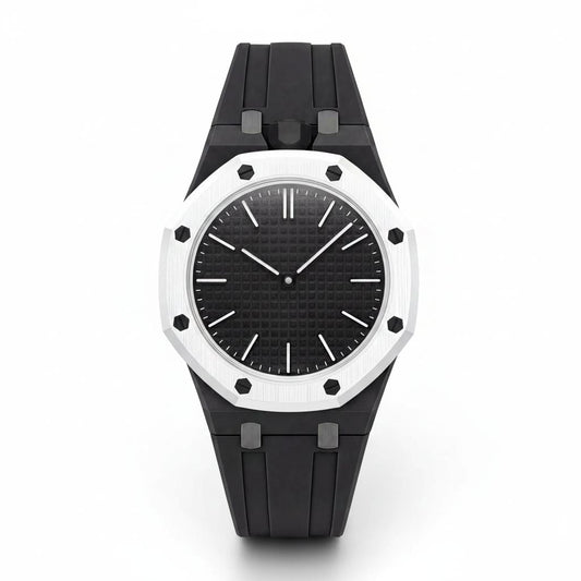 Black Royal Pop Strap with watch