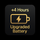 +4 Hour Upgraded Battery for Smart Tv