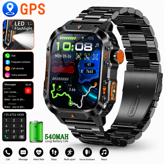 NovaForce X2 Pro – Rugged GPS Smartwatch