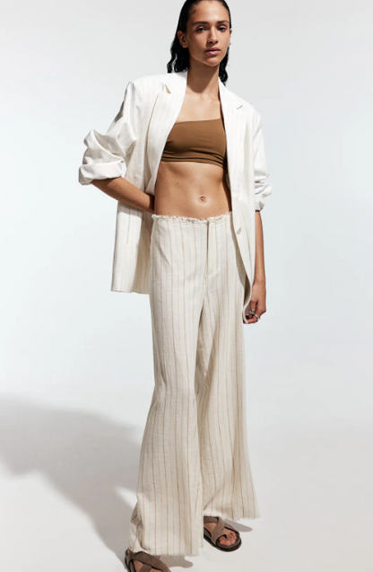 Linen Blend Pants
