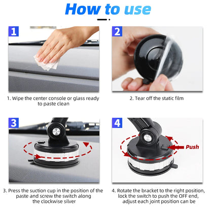 360° Suction Car Phone Holder