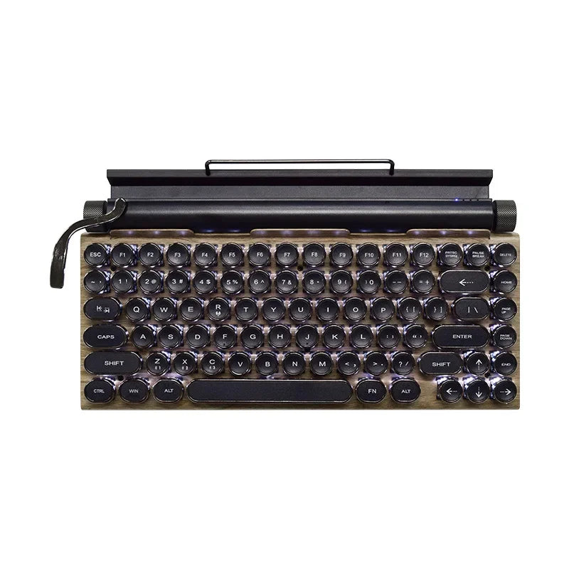 TypeRova — Retro Wireless Keyboard for Focused Work