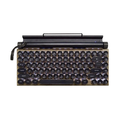 TypeRova — Retro Wireless Keyboard for Focused Work