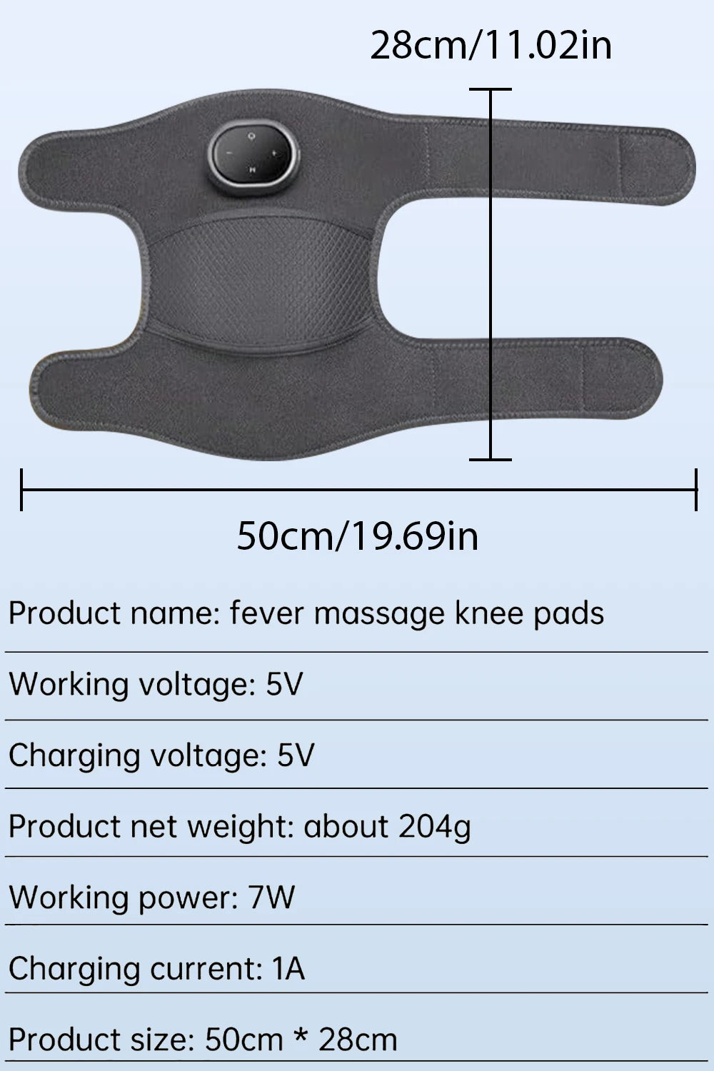 Electric Heating Knee Massager