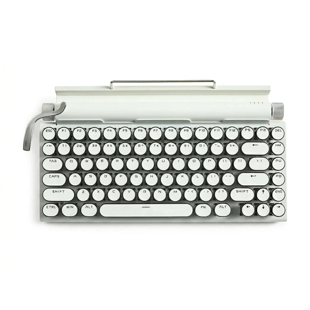 TypeRova — Retro Wireless Keyboard for Focused Work