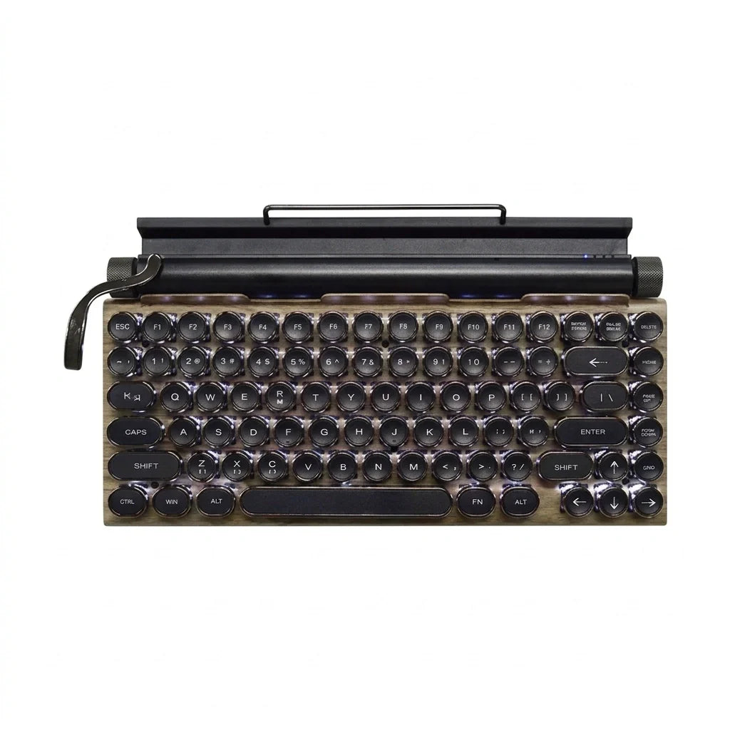 TypeRova — Retro Wireless Keyboard for Focused Work