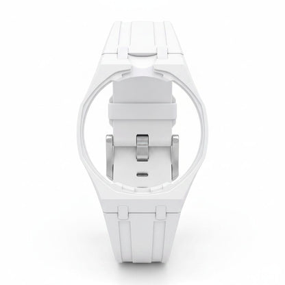 Royal Pop strap white silicone wristband EU-made — WatchLARPing