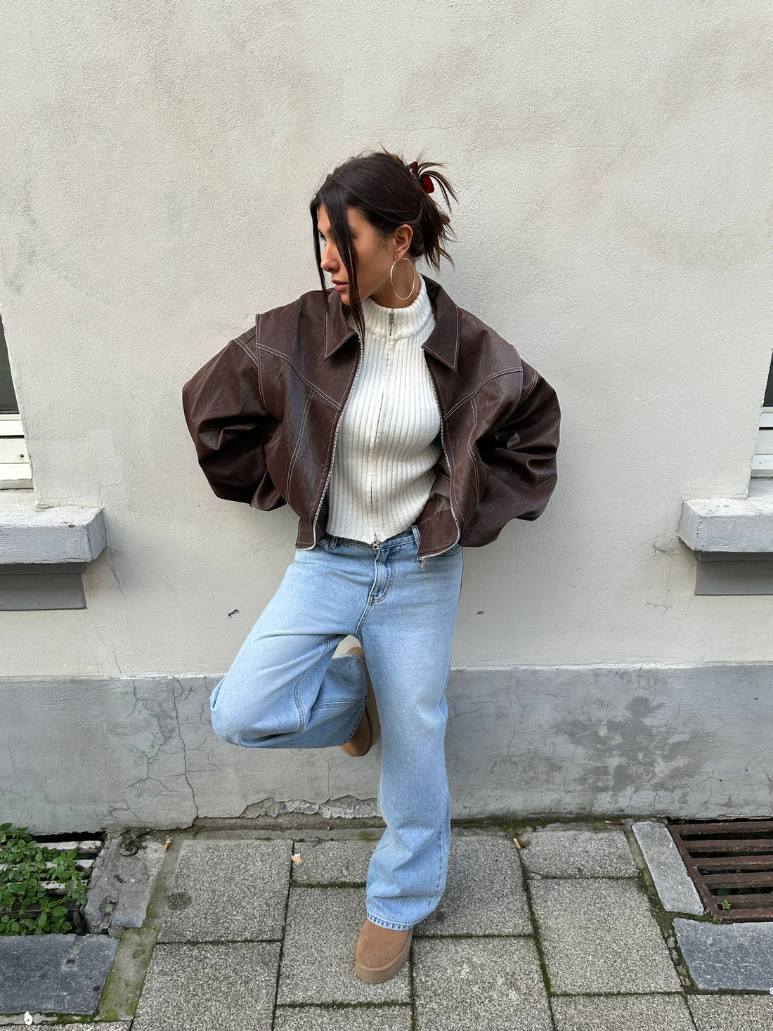 Skyler | OVERSIZED CONTRAST JACKET