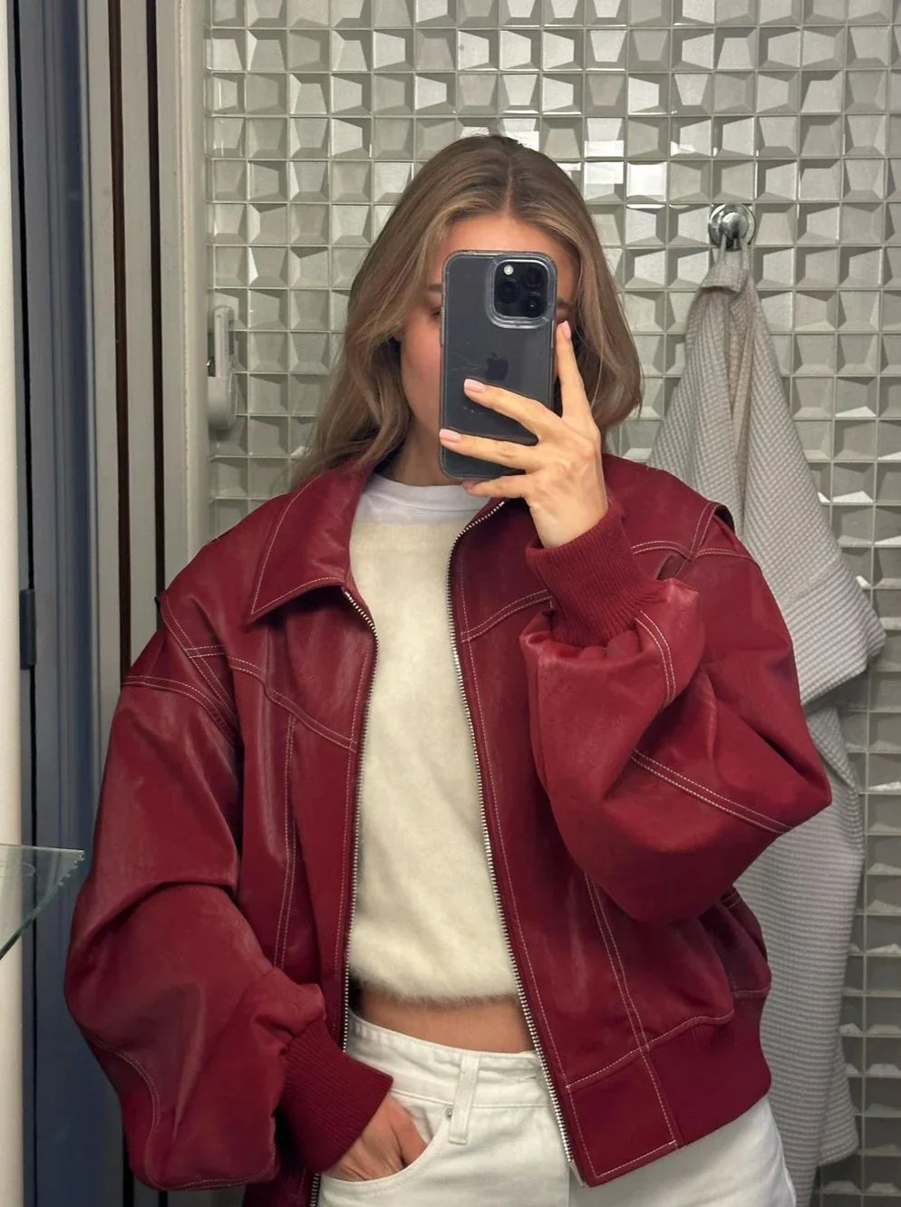 Skyler | OVERSIZED CONTRAST JACKET