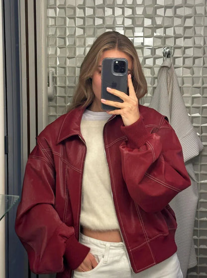 Skyler | OVERSIZED CONTRAST JACKET