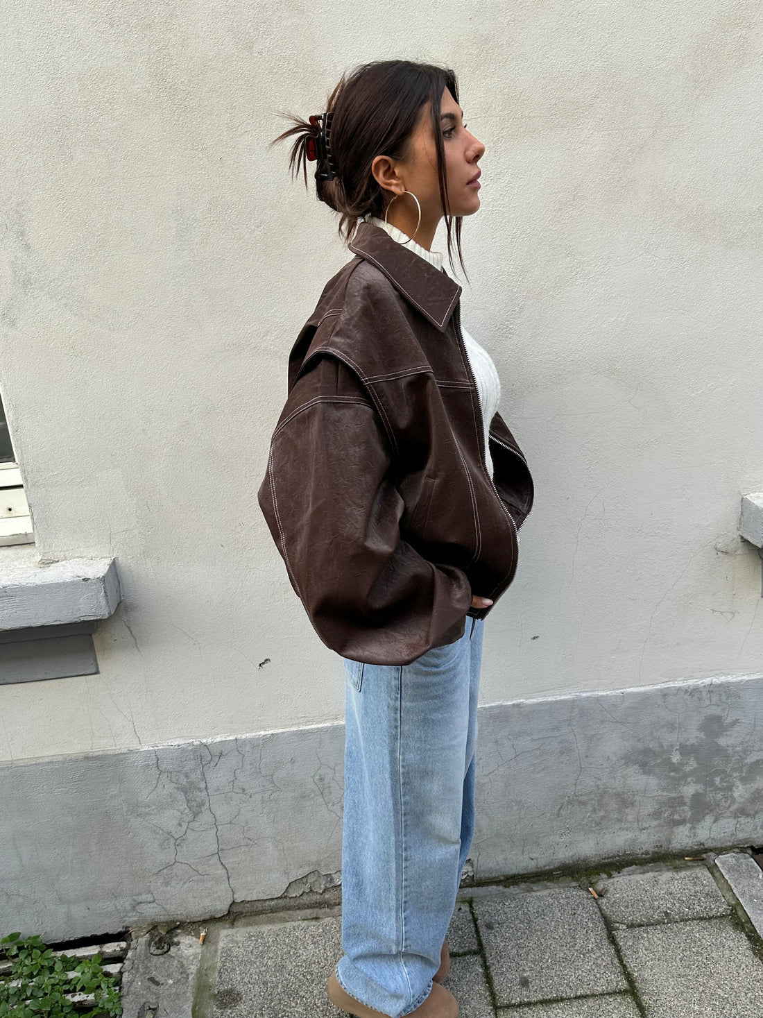 Skyler | OVERSIZED CONTRAST JACKET