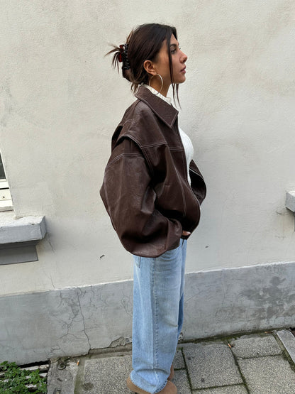 Skyler | OVERSIZED CONTRAST JACKET