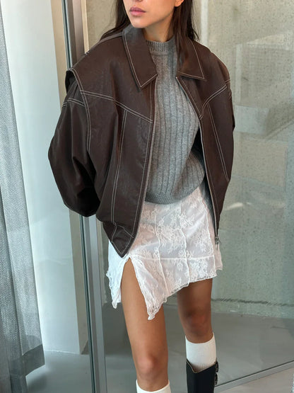 Skyler | OVERSIZED CONTRAST JACKET