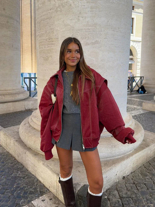 Skyler | OVERSIZED CONTRAST JACKET