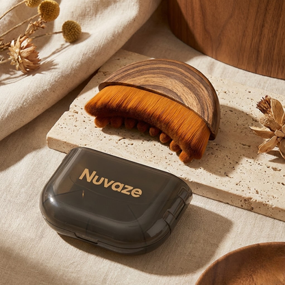 Nuvaze lymphatic contour brush