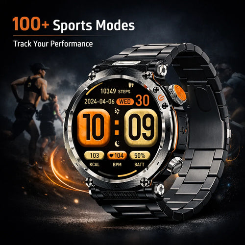 TitanCore X1 Pro – Rugged GPS Smartwatch