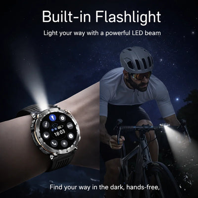 TitanCore X1 Pro – Rugged GPS Smartwatch