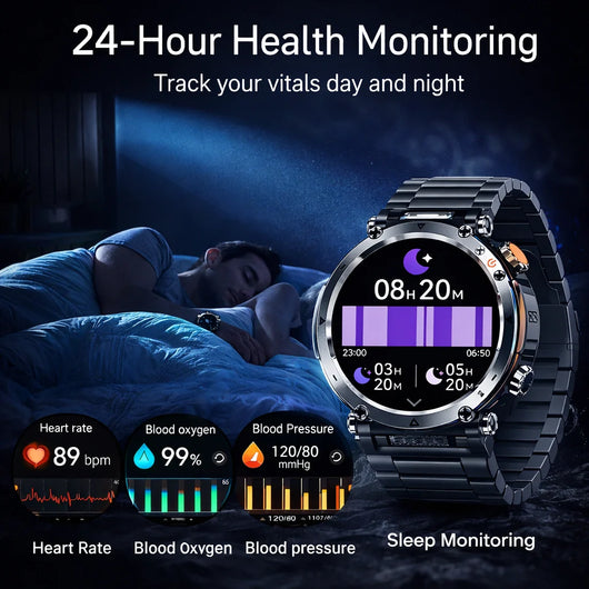 TitanCore X1 Pro – Rugged GPS Smartwatch